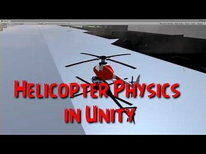 Helicopter Physics in unity | Realistic Helicopter Physics Controller