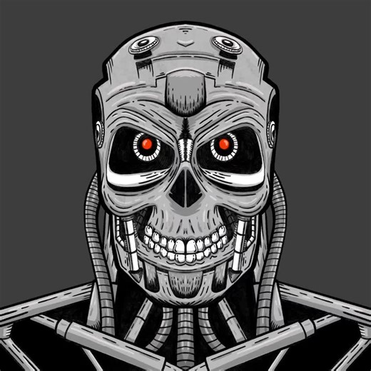 Start 2026 with a Terminator: A Happy New Year Illustration