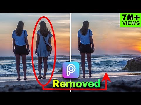 How to remove OBJECT/PERSON in PicsArt | how to erase something from a photo