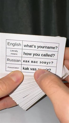 Alex on Instagram: "Russian flashcards for very beginners"
