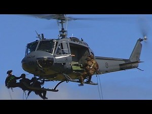 RNZAF Iroquois Ground Support Demo