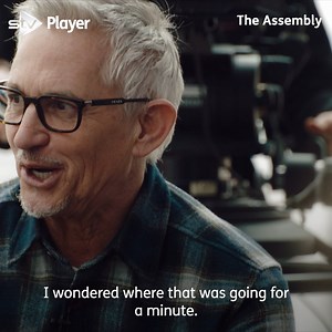 😍 Gary Lineker learns about a secret admirer! https://stv.click/the-assembly | STV