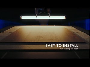 Quick-Step Alpha Vinyl: can be installed on irregular surfaces