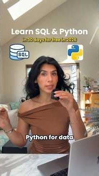 Learn SQL & Python for Data Analysis in 30 Days