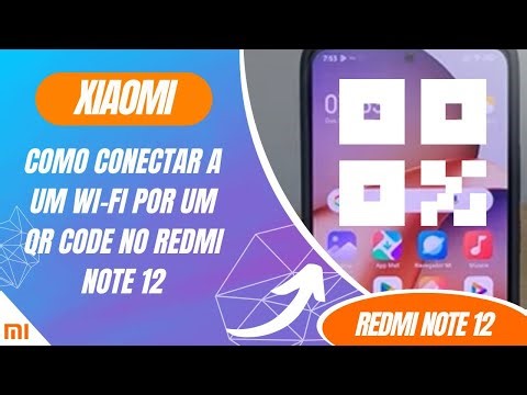 Como conectar a um Wi-Fi por um QR code no Redmi Note 12 - Passo a passo