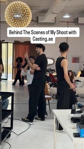 Behind The Scenes | Casting.ae Photoshoot | Dubai Male Model dealer Diljit | #shorts