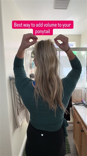 Easy Ways to Add Volume to Your Ponytail