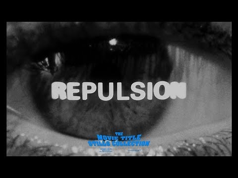 Repulsion (1965) title sequence