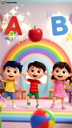 ABC Learning Cartoon 🅰️🅱️🅲 | Fun Kids Song | Cute 3D Animation