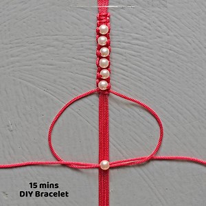 107K views · 5.8K reactions | 15 mins Beaded Bracelet || Easy & Quick DIY Bracelet | Arts&Crafts | Facebook