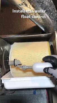 DIY How to install new version of water float control for centralized humidifier-Part 2 #shortvideo