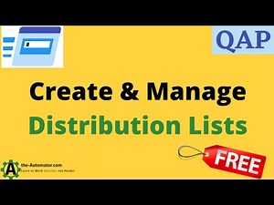 How to easily create & manage a distribution list for ANY email / phone service