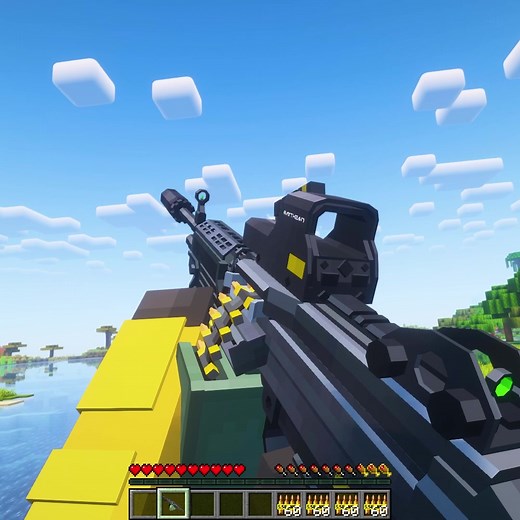 Mods de Armas no Minecraft: Tac Zero Gun Pack