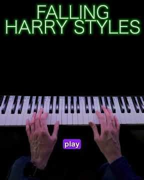 How To Play Falling by Harry Styles - EASY BEGINNER PIANO TUTORIAL #pianotutorial #pianolessons