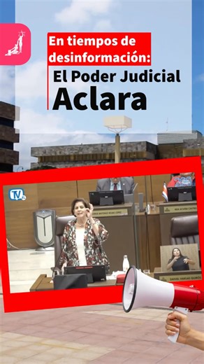 Poder Judicial aclara | Poder Judicial CR