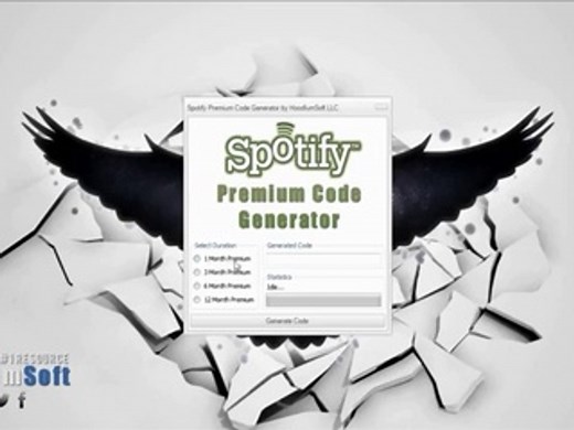 Spotify Premium code generator