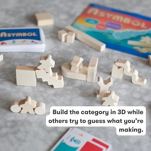 11 reactions | Unleash creativity as they build 3D forms from fun wooden shapes, while other players try to guess what's being made. Great for spatial reasoning, ages 8 & up. | SimplyFun | Facebook