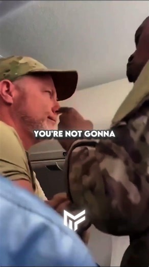 Officer Meets His Match When Marine Speaks Up 🤯 #shorts