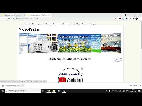 1. Installer Videopsalm