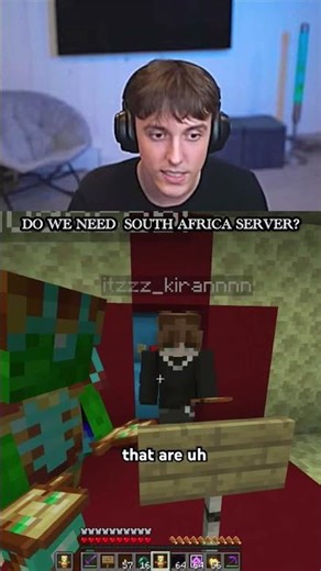 Do we need a south African server in Minecraft? #shorts