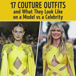 35K views · 67 reactions | 55+ Couture Outfits and What They Look Like on a Model vs a Celebrity | Smart is the New Sexy | Facebook