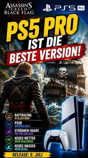 🔥 Black Flag Resynced: PS5 Pro is the best version?!