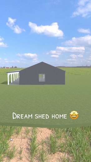 How would you design your dream shed home? 🙌 Tell us in the comments 👇 #shed #storage #liveable #shedlife #shouse #shome | Sheds n Homes