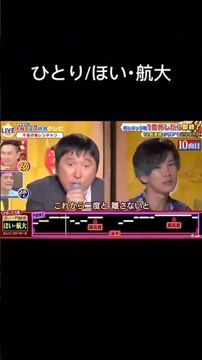 ひとり/ほい･航大 #千鳥の鬼レンチャン #歌うま #鬼レンチャン #ほいけんた #松浦航大