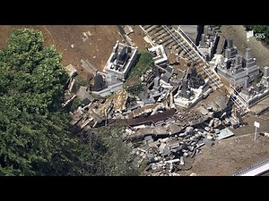 イチゴハウスやお墓に被害 降り続いた大雨で土砂崩れ相次ぐ 今後も少しの雨で被害のおそれ=静岡【台風10号】