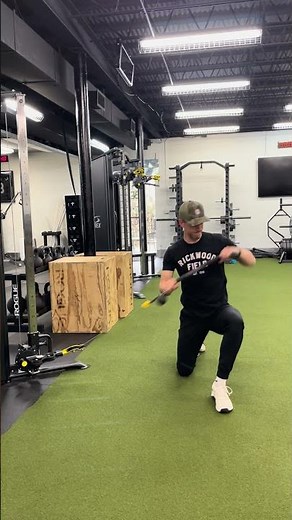 Kneeling Cable Lift with Press