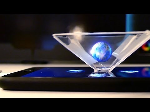DIY Smartphone 3D Hologram Tutorial
