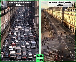 80K views · 1.7K reactions | 'We cannot change; we are not #Amsterdam!!1!' Anne Hidalgo, Mayor of #paris: 'Hold my+稜'  +800km new bike paths.  +200.000 new trees.  -40% car traffic. ‍ 94% of Parisians within a 5-minute walk from a bakery. 露‍♀️ +300 car free school streets. ️ Significant drop in air pollution. Stop making excuses! Start making the future! | Urban Cycling Institute | Facebook