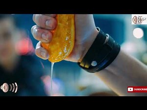 Orange squeezing sound effect