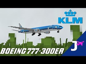KLM (New Livery) Boeing 777-300ER | Minecraft