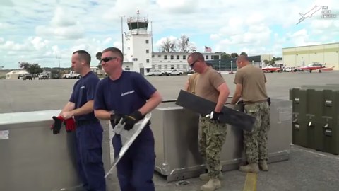 Loading Full Giant Truck Inside the US Biggest Aircraft