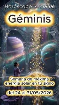 GEMINI ♊ A week of maximum solar energy in your sign