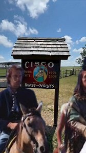 Dances With Wolves “Cisco “. #DancesWithWolves #KevinCostner #CiscoTheHorse #1880Town #ClassicWesternMovie. #MadHistory the horse from the classic movie dances with wolves was laid to rest here in 1880 town | Jeff Schreckler