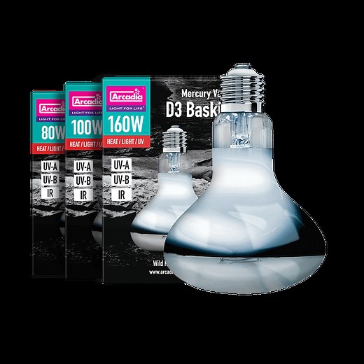 D3 Basking Lamp - Arcadia Reptile