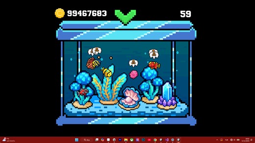 Desktop Aquarium is now playable