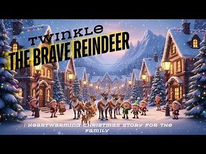 A Reindeer Named Twinkle 🦌✨ | Magical Christmas Story for Kids