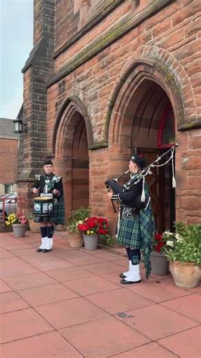 Love Story on the Bagpipes 🎶✨ #scotland #bagpipes #lovestory