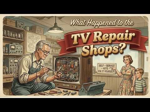 What Happened to TV Repair Shops? Why Fixing TVs Vanished