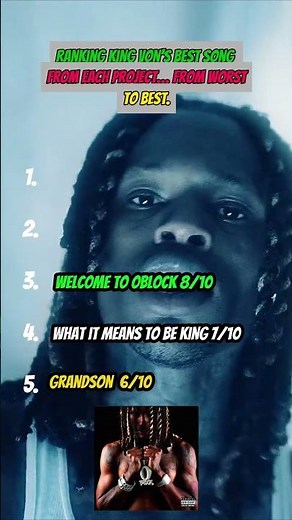 Ranking King Von's best song from each project… from worst to best.