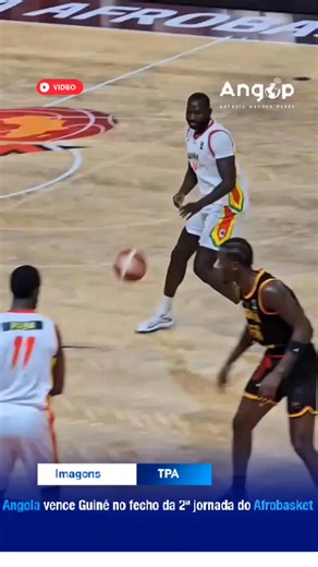 9.2K views · 172 reactions | Angola Vence Guiné no fecho da 2ª jornada do Afrobasket | Angop - Agência Angola Press | Facebook