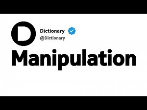 Manipulation Synonyms | Similar Words