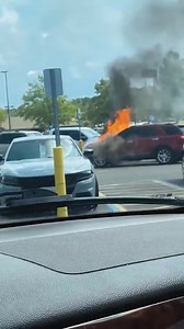 Car Fire Southside Walmart #EVERYBODY #follower #hightlihgt | The Dot Chew