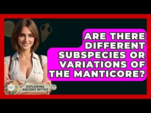 Are There Different Subspecies Or Variations Of The Manticore? - Exploring Ancient Myths