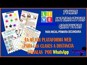 LAS MEJORES FICHAS INTERACTIVAS CON LIVEWORKSHEETS