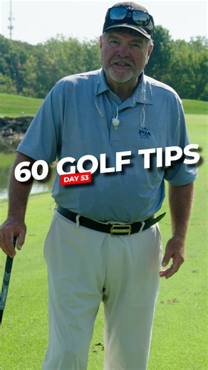 60 Golf Tips in 60 Days⛳- Day 53: Aim for the Safe Side to Lower Your Scores A simple course-management rule that most golfers ignore — and it costs them strokes. ⛳️🧠 Too many players lock onto the flag with their rangefinder, even when there’s trouble nearby. But unless you’re holding a pitching wedge, sand wedge, or lob wedge, firing at every pin is usually a mistake. Here’s the smarter play: • Look for the safest, most open part of the green. • Aim 10–15 yards away from the flag when there’s