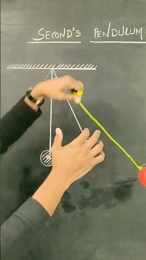 Pendulum | simple pendulum| seconds pendulum #shorts #short oscillations #jee #neet shm‪@GyanFreedom‬